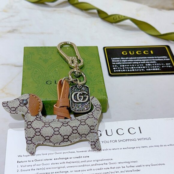 Gucci Dog-shaped bag charm - Picture 3 of 6